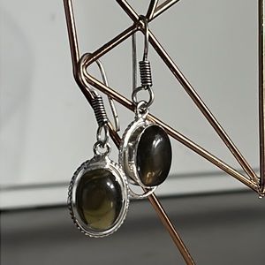 Smoky Topaz Earrings